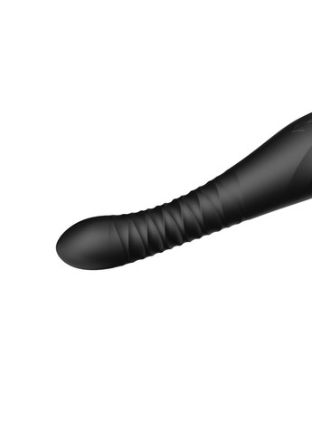 Смартвибраторпульсатор - King Obsidian Black, кристалл Swarovski Zalo (296627101)