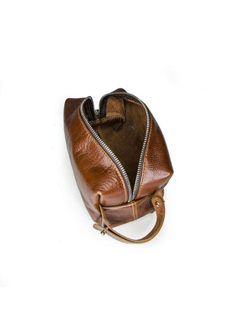 Чоловічий несесер косметичка 803623 теракот Grande Pelle (329147191)