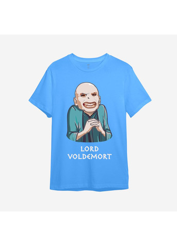 Блакитна демісезонна дитяча футболка з принтом "lord voldemort". гаррі поттер (10493277525) ТiШОТКА