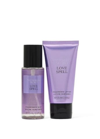 Подарунковий Набір Love Spell Mist & Lotion Gift Set, Спрей + Лосьйон для тіла по 75 ml Victoria's Secret (365241830)