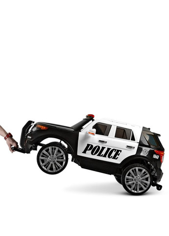 Детский Джип Ford Police Racer M 3259EBLR-1-2 со световыми эффектами. Черно-белый Bambi (293058676)