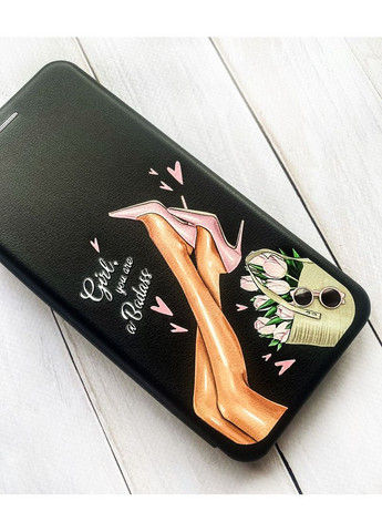 Чохол-книжка з малюнком для Samsung Galaxy A35 (A356) Чорний:: Ніжки (принт 62) CASE CONTROL (360710517)