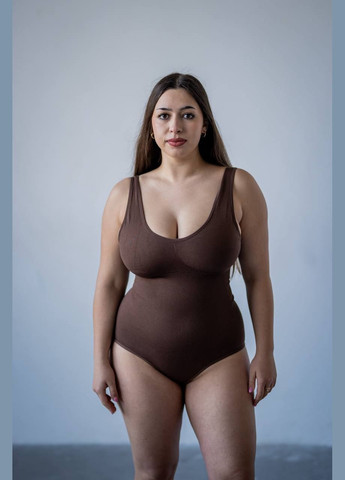 Боди женский утягивающий на широких бретелях корректирующий No Brand (340668758)