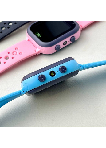 Дитячий смарт-годинник Smart Q15 Рожевий для дзвінків та GPS-стеження з функцією SOS та іграми Smart Watch Kids Q15 (372460064)