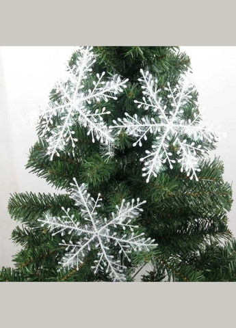 Снежинки 3шт. Новогодний декор 18 см диаметр A.G. (299770221)