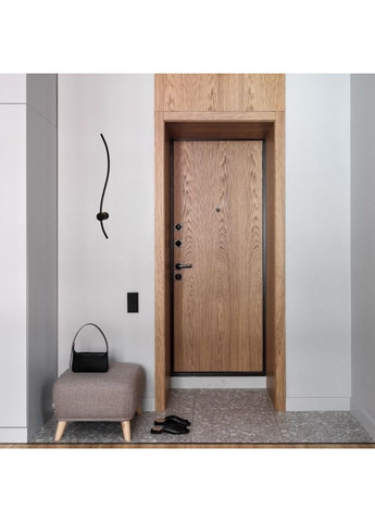 Настінний лінійний світильник/бра 10W 80см (52-9818-1(800) BK) No Brand (372991253)