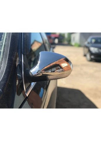 Накладки на дзеркала (2 шт., нерж) Турецька сталь для Volkswagen Passat B6 2006-2012 рр CARMOS (391751171)