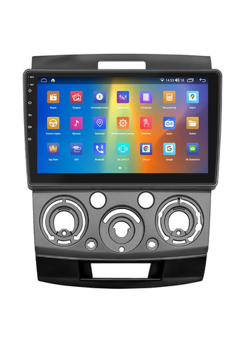 Штатна магнітола для Ford Everest II 2006-2009 екран 9" 2/32 Gb CarPlay 4G Wi-Fi GPS Prime 1 шт. Lesko (336198099)