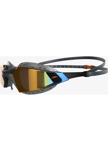 Очки для плавания черно-золотые 8-12263F982 Speedo AQUAPULSE PRO MIRROR GOG AU (401177528)