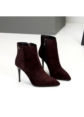 Коричневые демисезонная ботильоны klanis Helen