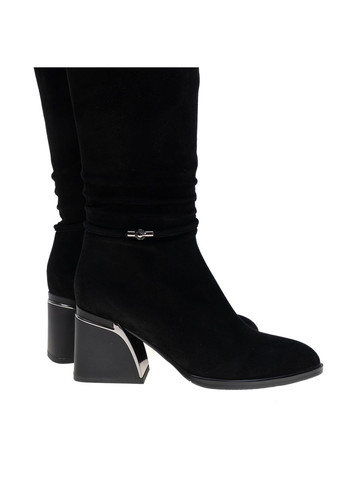 Осенние сапоги 01521 черные Brocoli