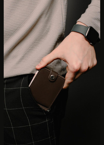 Затискач для купюр із натуральної гладкої шкіри SR013 ( ) SKILL (323204062)