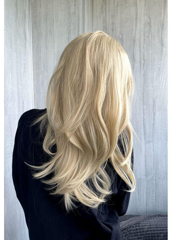 Парик блондинки прямой с челкой длинный блонд (TWI855) No Brand (355802203)