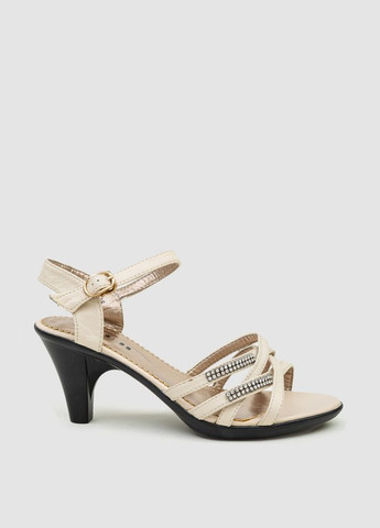Светло-бежевые босоножки женские,, Bee
