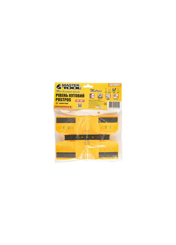 Рівень кутовий складаний GM POSTPOS з шарніром 90°-180° 3 капсули 4 магніти (30-0892) Mastertool (322704370)