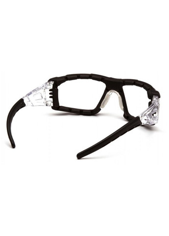 Очки защитные с уплотнителем Fyxate (clear) Super Anti-Fog H2MAX, прозрачные Pyramex (370271129)