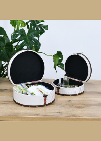 Ящик круглый набор из 2-х - Париж (SH31297-447) Гранд Презент (322190855)