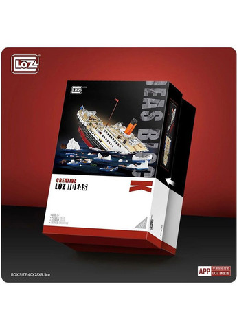 Конструктор Титанік без фігурок (1060) LOZ MINI (323148629)