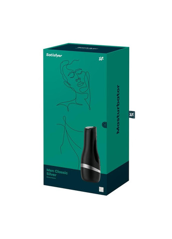 Мастурбатор Men Classic, черный Satisfyer (297396383)