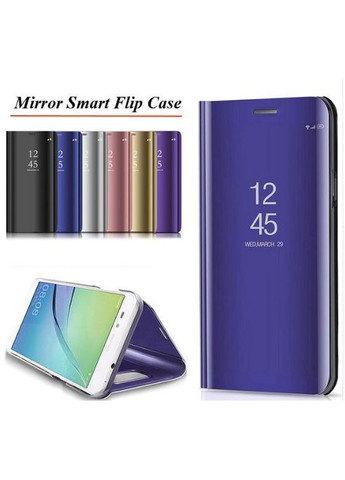 Smart чехол-книга Mirror для Redmi Note 10 4G Silver Xiaomi (369646838)