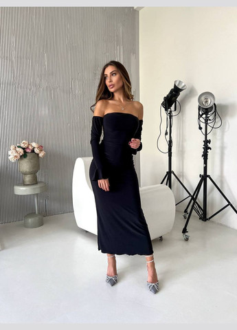 Чорна неймовірна сукня🔝🔥 Luna