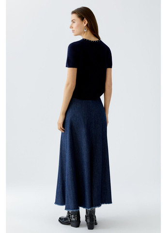 Синий демисезонный женский джемпер синий джемпер Oui