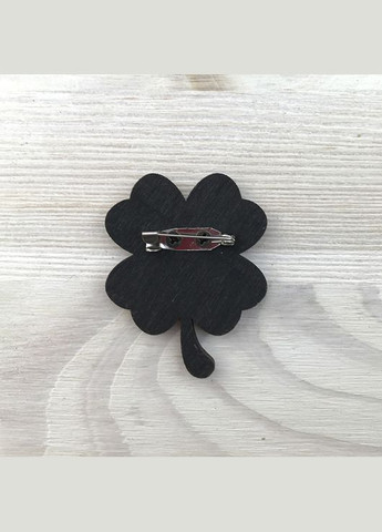 Деревянный значок "Клевер" Cozy-Up (291162048)