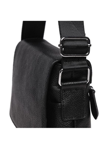 Сумка мужская через плечо кожаная K17012 Черный Keizer (302008094)