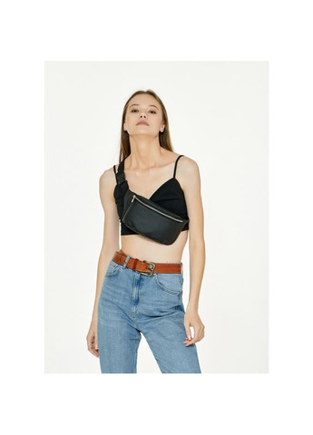 Сумка на пояс бананка Tirso MSS черная Sambag (322870693)