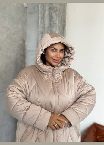 Бежева зимня куртка кайра Mirage