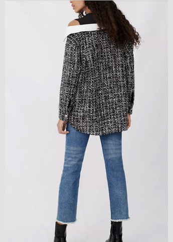 Твідова сорочка 2в1 від Maje сорочка блуза оверсайз (325478579)