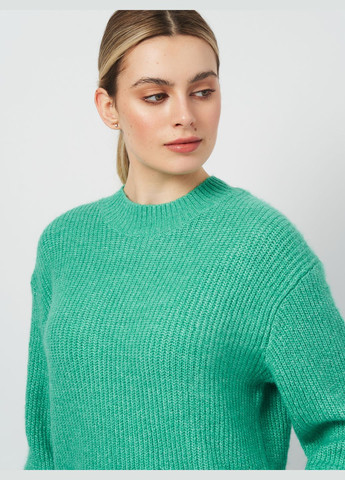 Світло-зелений зимовий светр оверсайз H&M