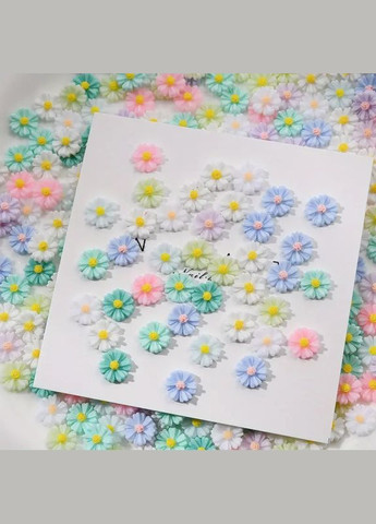 Цветные украшения для ногтей Маки 25 шт, аксессуары из смолы, материалы для дизайна ногтей для женщин и девуше No Brand (315023753)