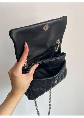 Сумка жіноча Monaco Mini Chain Bag Black Silver No Brand (362044493)