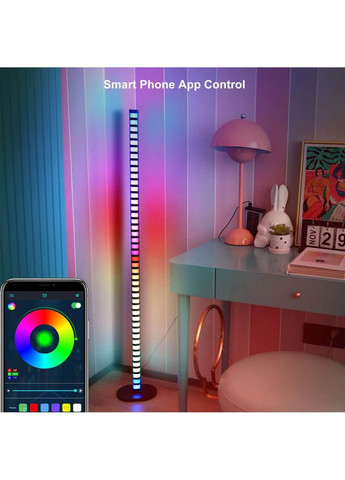 Підлогова кутова LED лампа RGB Magic 2 Bluetooth USB with app Epik (291881543)