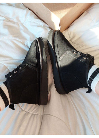 Угі Жіночі UGG Neumel Black (Замша) (366196789)