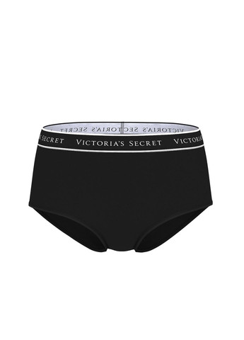 Комплект з 3 трусиків-бріф Victoria's Secret 3-Pack Logo Cotton Modern Brief Panty (328005675)