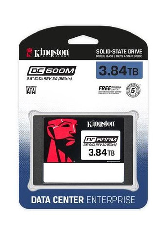 Накопичувач SSD 2.5" 3.8TB SATA DC600M Kingston (314749337)