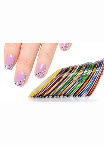 Лента скотч для ногтей, толщина 1 мм, цвета разные Global Fashion (299385786)