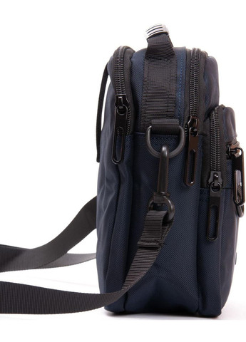 Чоловіча сумка на плече синя Lanpad (366293407)