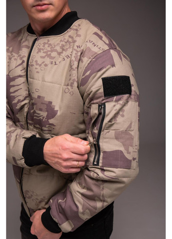 Куртка бомбер утепленная мужская бейсбольный на молнии (360964271)