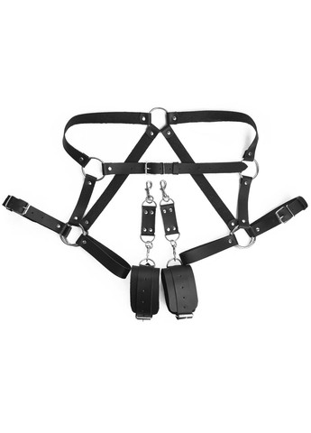 Бондажний набір – Bondage set Anasteisha L-2XL, чорний Art of Sex (369952394)