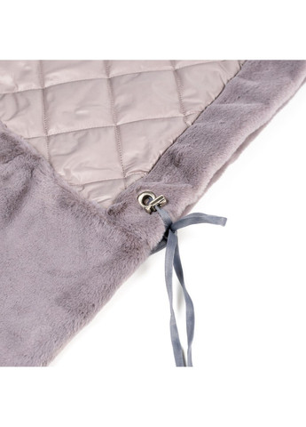 Капор женский плащевка / искусственный мех шиншилла коричневый КАРЕН LuckyLOOK 653-870 (322792627)