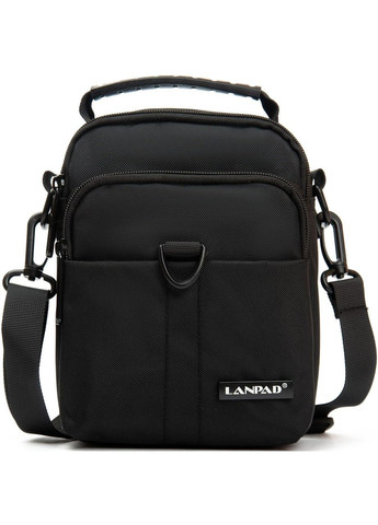 Сумка мужская на плечо черная Lanpad (366293386)