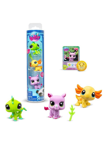 Ігровий набір "Настрій дикої природи" Littlest Pet Shop 00557 аксесуари та 3 фігурки No Brand (330609301)