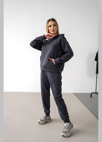 Женский спортивный костюм OVERSIZE 23 Графит Teamv (316354910)