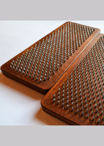 Доска Садху (Sadhu) "Будда", доска с гвоздями для йоги, шаг 10мм. Оцинкованные гвозди No Brand (301482644)