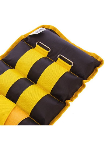 Обтяжувачі-манжети для рук та ног UR Pro (2 x 3кг) (верх-поліестер, наповнювач-пісок, жовтий) (ZA-2072-6) Zelart (361433796)