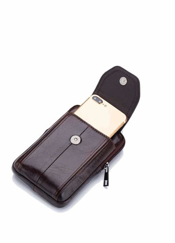 Напоєсна сумка T1399 для смартфона з натуральної шкіри BULL (299258581)