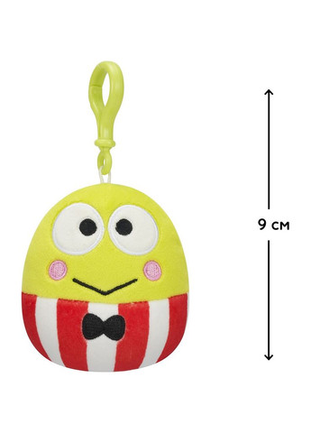 М'яка іграшка-брелок Hello Kitty Кероппі на кліпсі, 9 см () Squishmallows SQSN00274 (328396551)